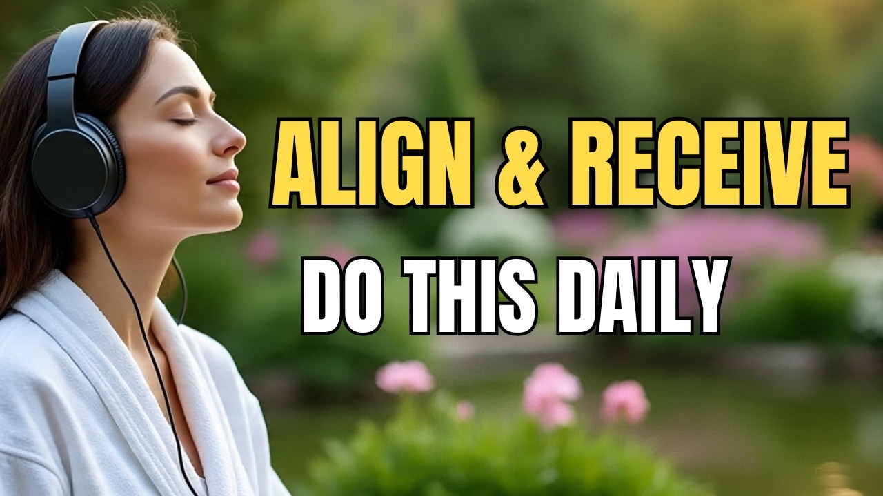 30 Minute Morning Meditation for Abundance & Inner Peace | Powerful I AM Alignment