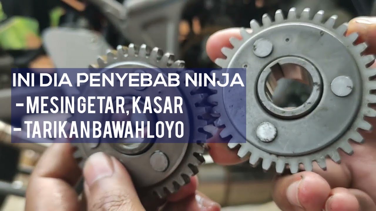 CARA PASANG GIGI BALANCER NINJA RR #cara #pasang #gigi #balancer #kawasaki #ninja #rr