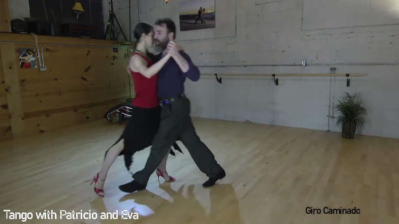 Tango Caminado - Giro caminado