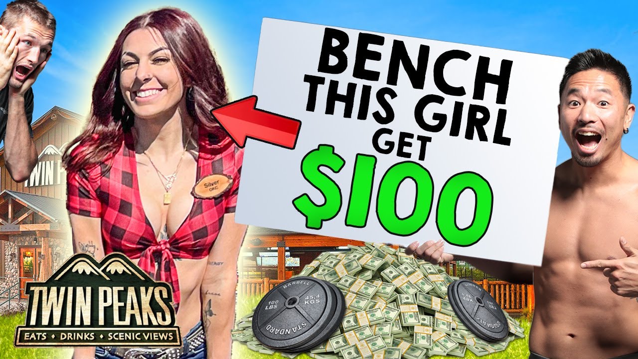 Bench Press Twin Peaks Girl WIN $100!