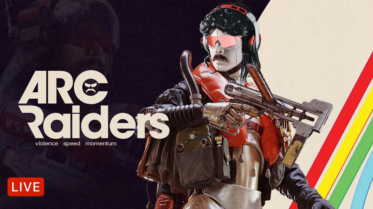 DR DISRESPECT - ARC RAIDERS - TECH TEST