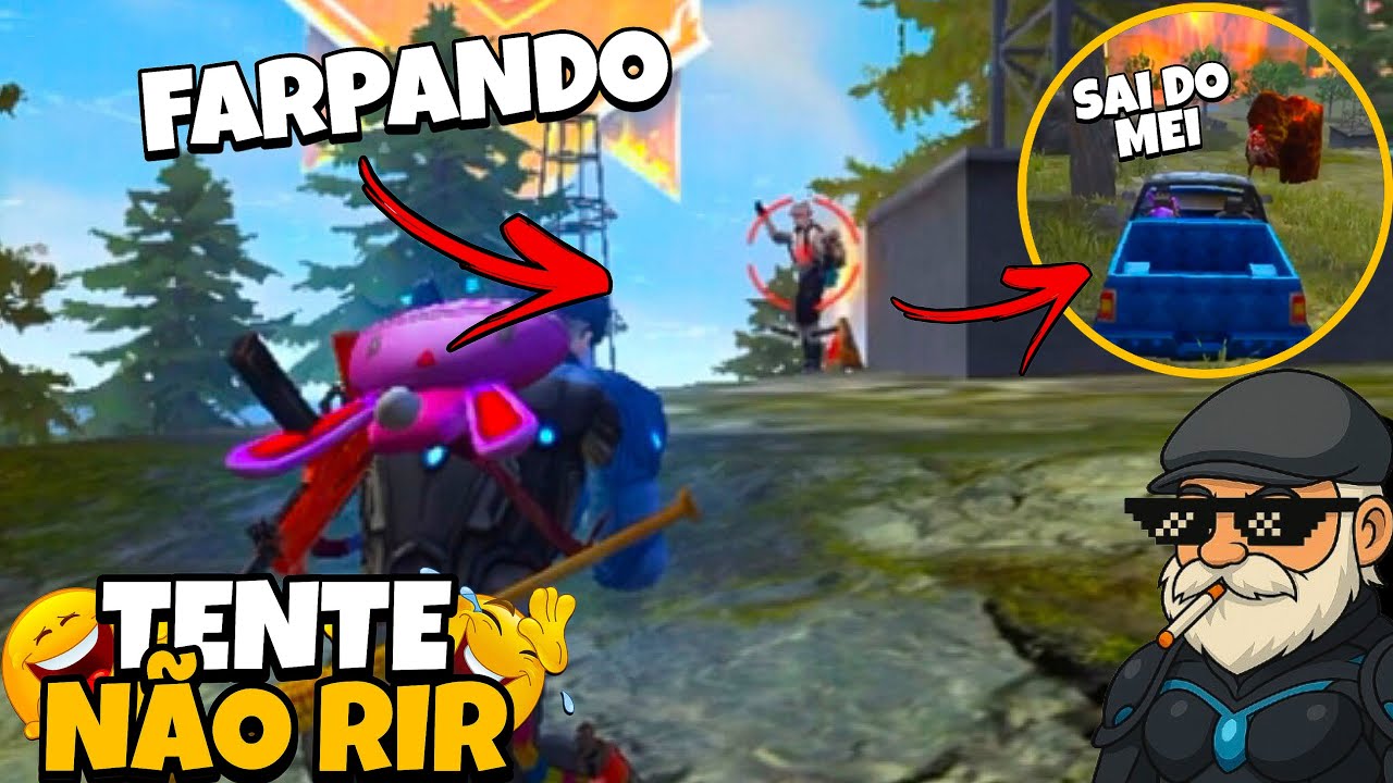 TENTE NÃO RIR 😂😂😂 | Melhores Memes do FreeFire