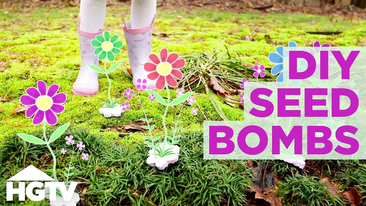 DIY Seed Bombs - Easy Spring Craft Project | HGTV