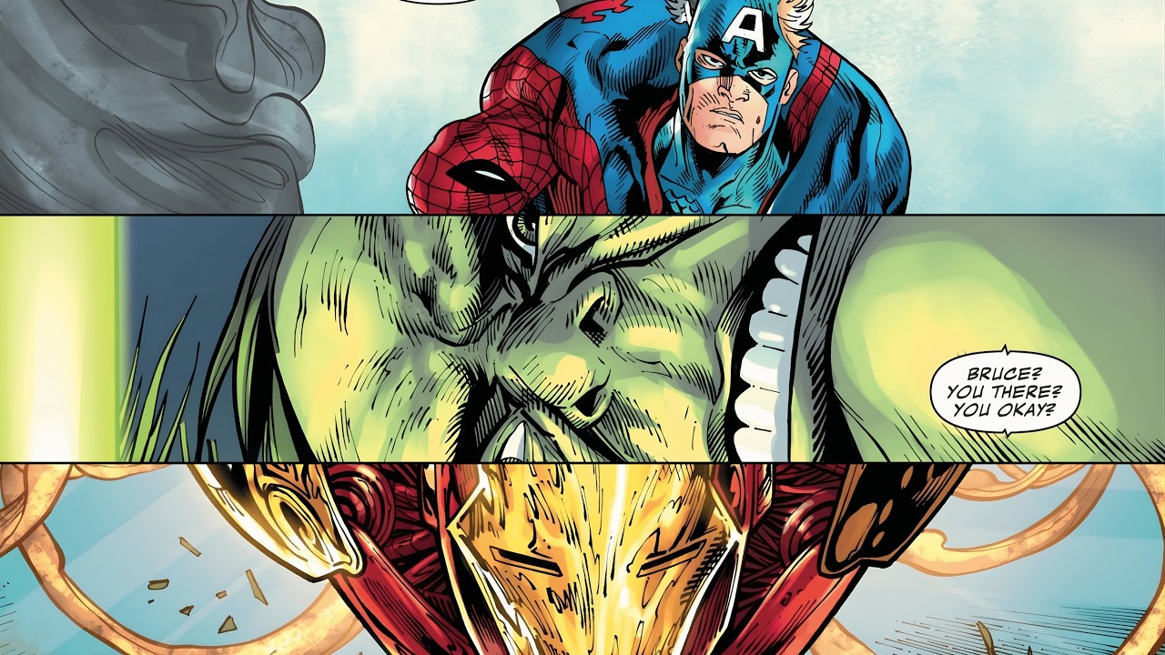 Spider-Man and Hulk Are Dying… Captain & Iron Man Comes In