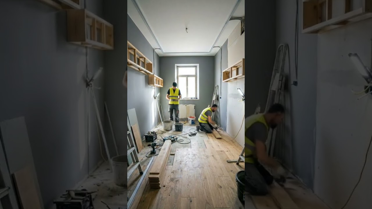 From Old to Futuristic: A Modern Living Room Transformation 