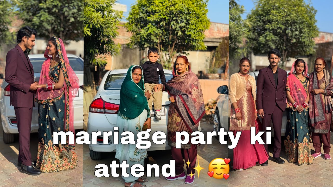 Husband or mummy ke sath gyi marriage me 🫶🏻 | 