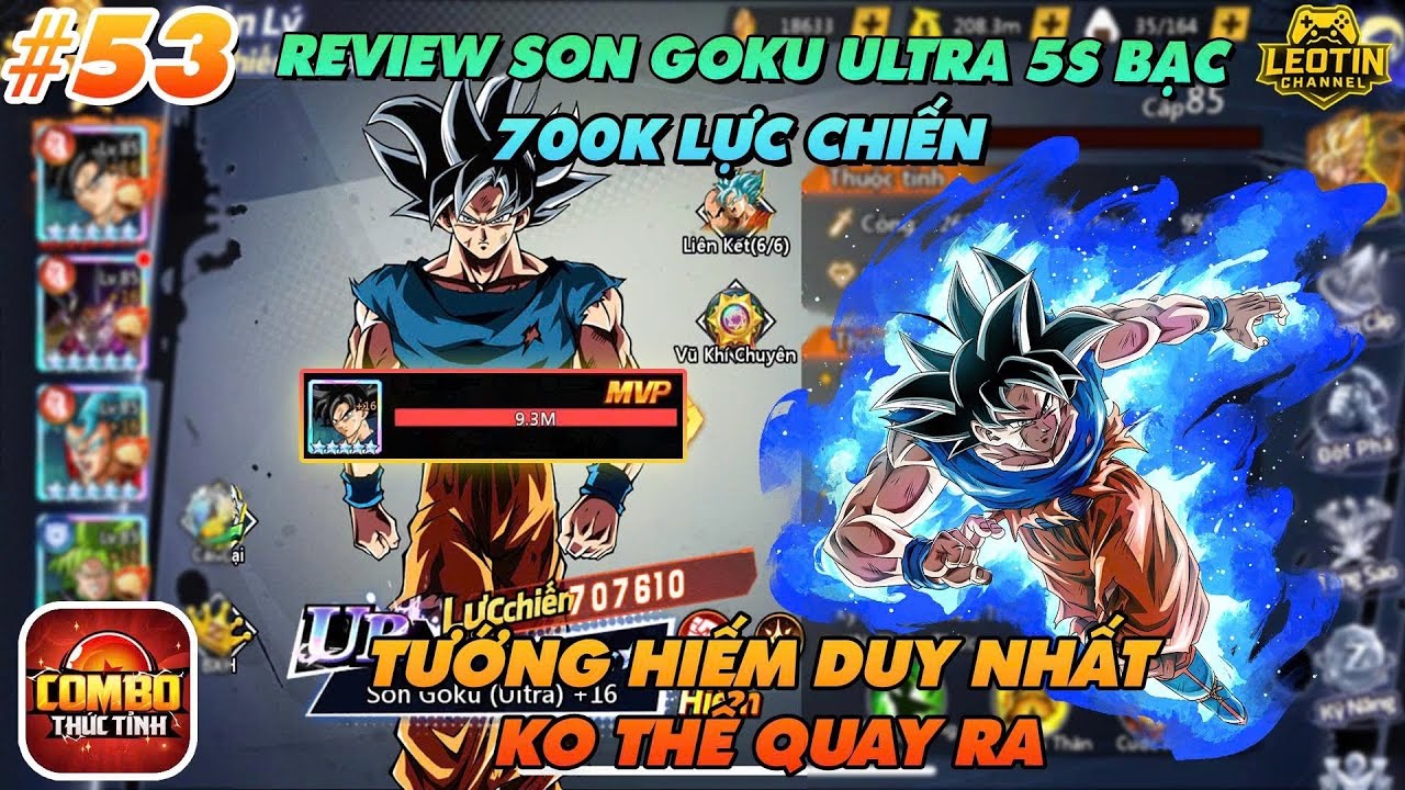 COMBO THỨC TỈNH - #53 Son Goku Ultra 10s THỰC SỰ LÀ TƯỚNG ĐẮT ĐỎ? 1 HIT 1 MẠNG