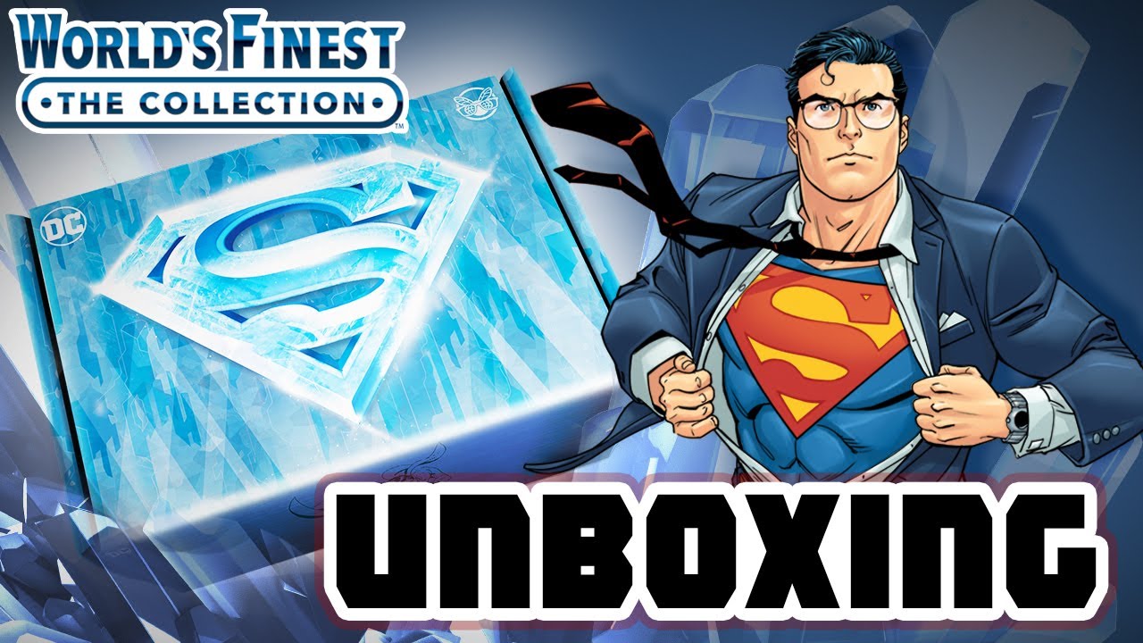 Superman Fortress of Solitude World's Finest: The Collection Unboxing - Winter 2019 ~ CultureFly