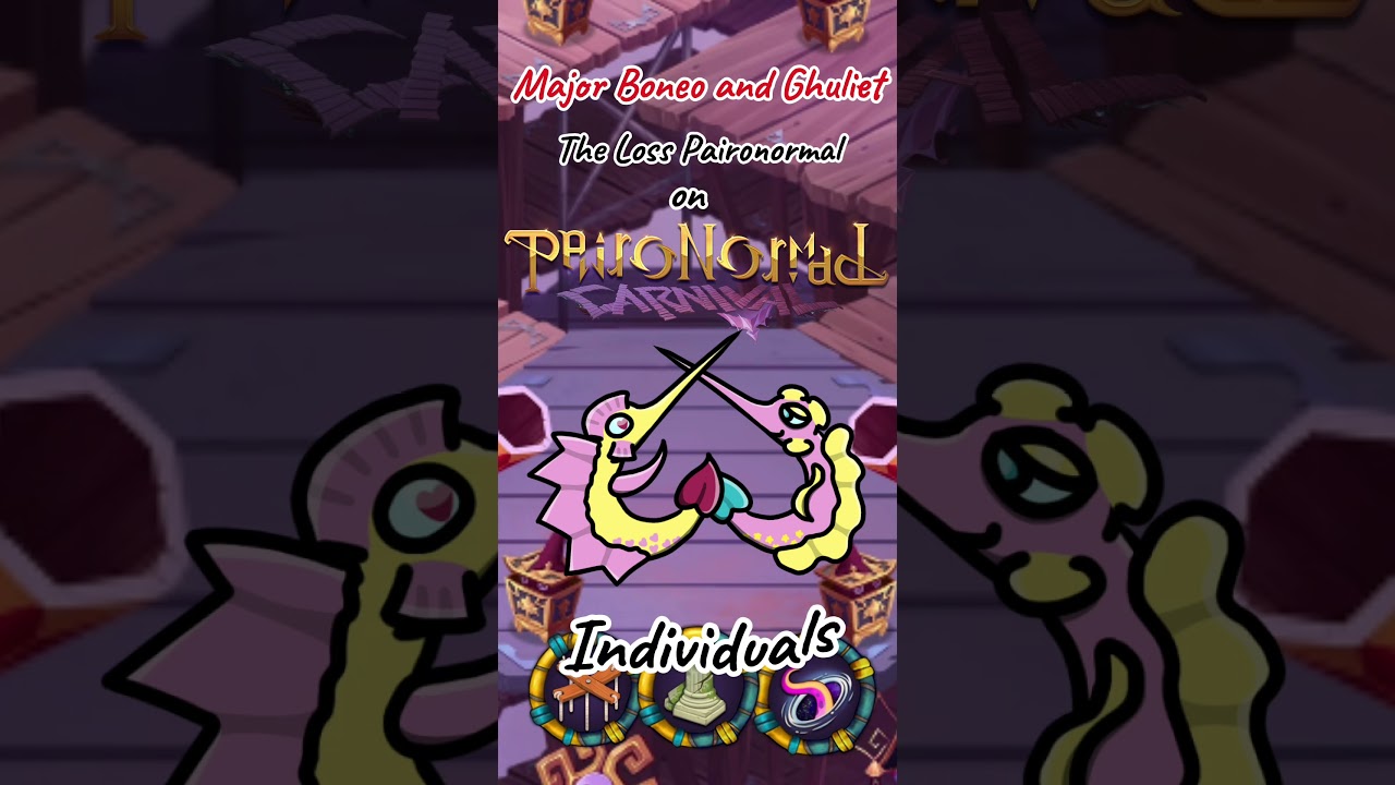 MAJOR BONEO AND GHULIET ON PAIRONORMAL CARNIVAL