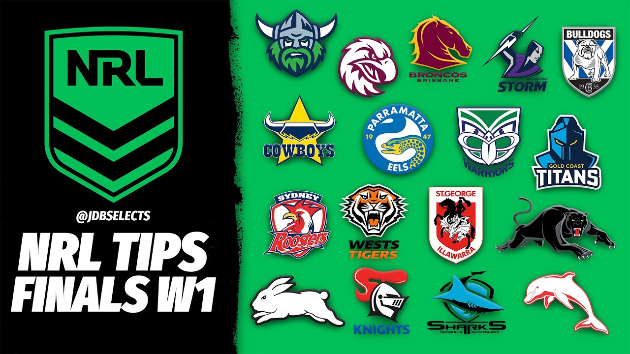 NRL TIPS & PREDICTIONS - FINALS WEEK 1 2025