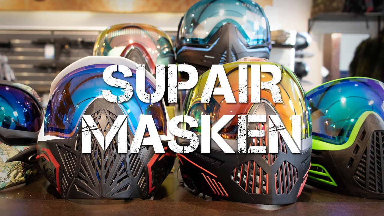 Die richtige Maske für den Turnier Paintball