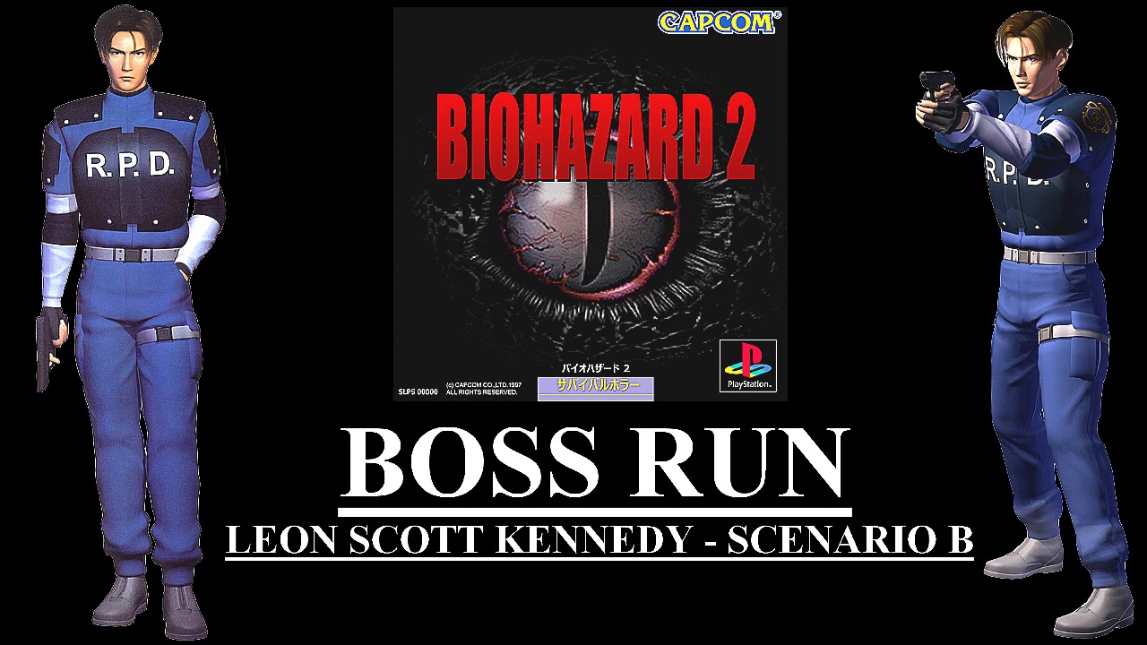 Biohazard 2 (PlayStation) - (All Bosses - Normal Difficulty)