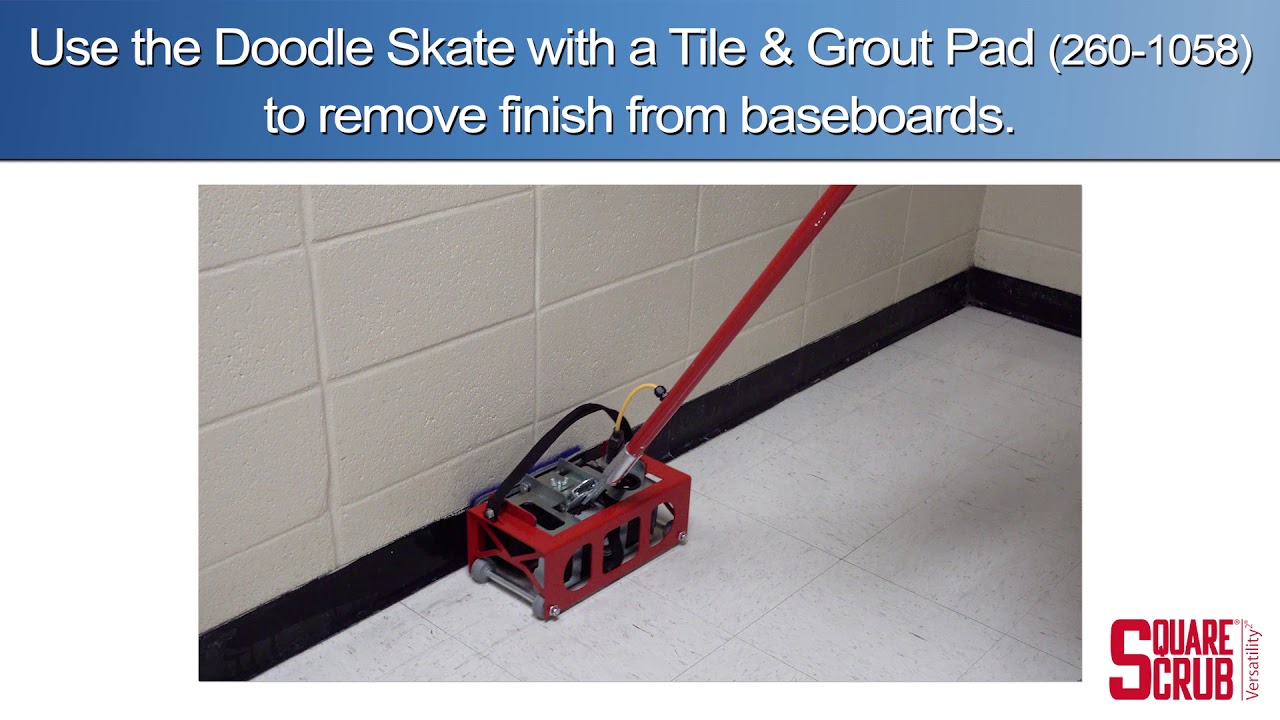 Square Scrub EBG-28: Power Scrub