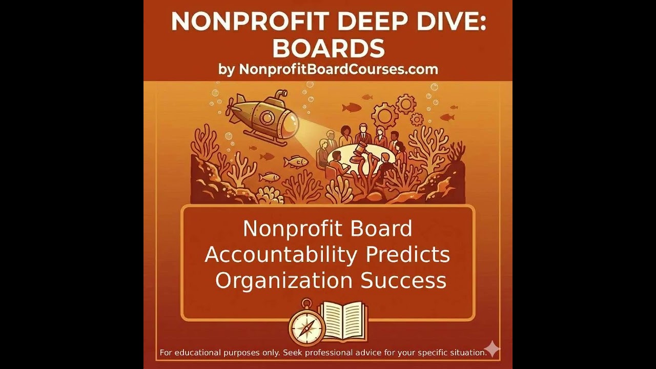 Nonprofit Board Accountability Predicts Organization Success