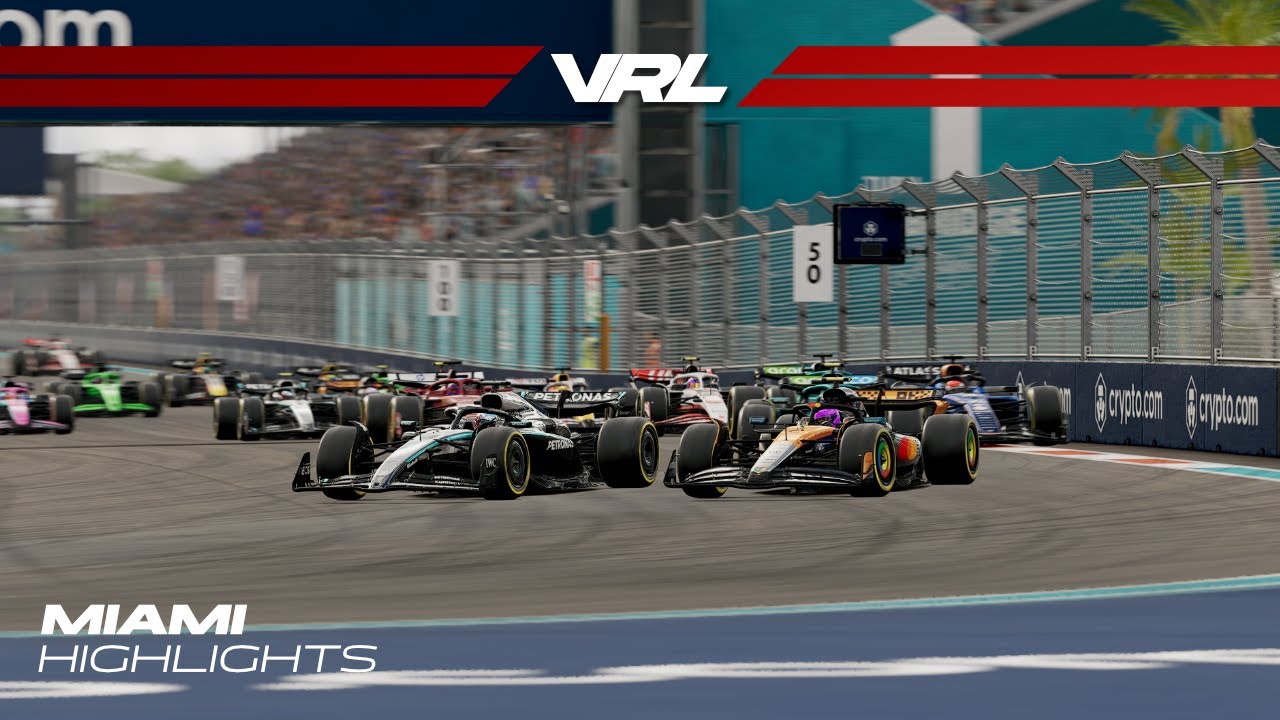 Velká Cena Miami Highlights - R4 | VRL S2