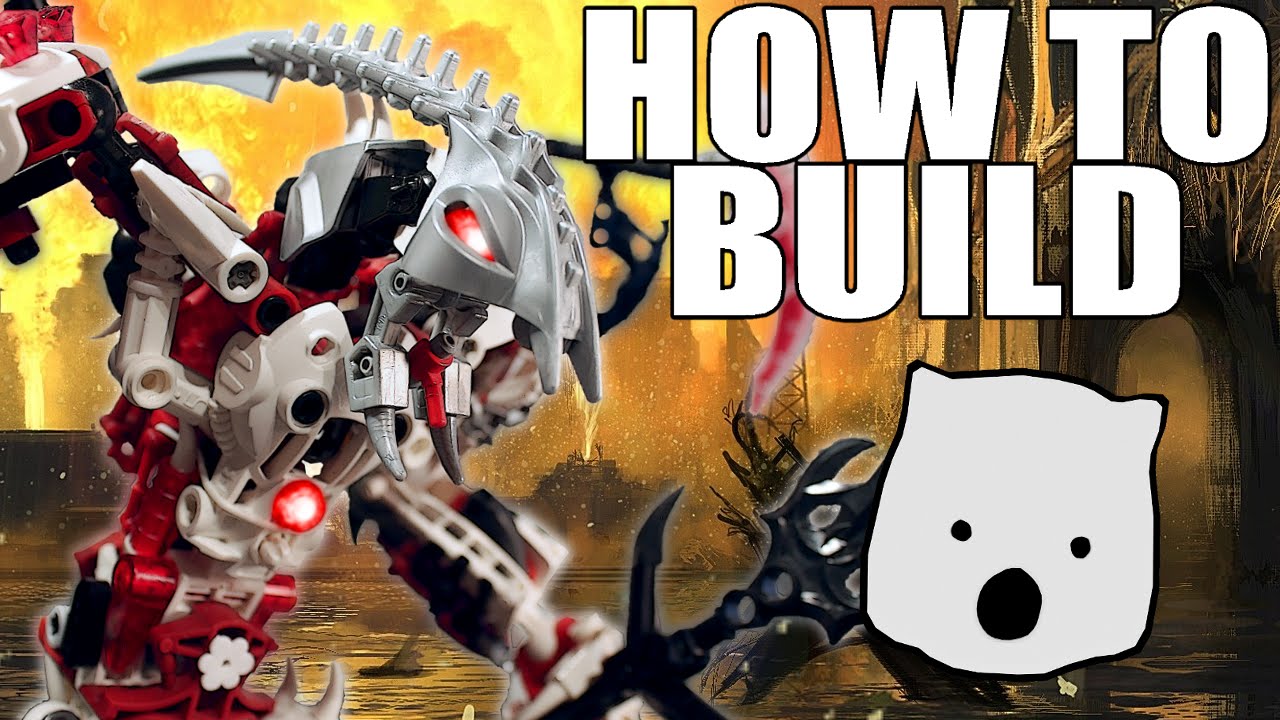 BIONICLE MOC - Flandrex - How to Build #9