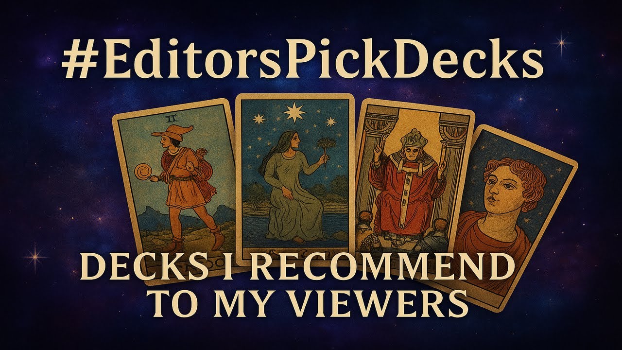 15 Tarot Decks I Recommend | #EditorsPickDecks VR to @NovaMundiTarot