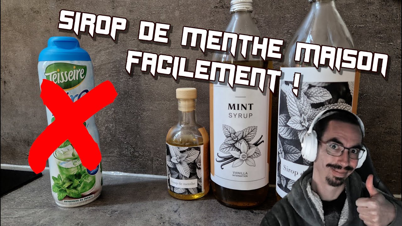 [FR][CUISINE] Faire son propre sirop de menthe !
