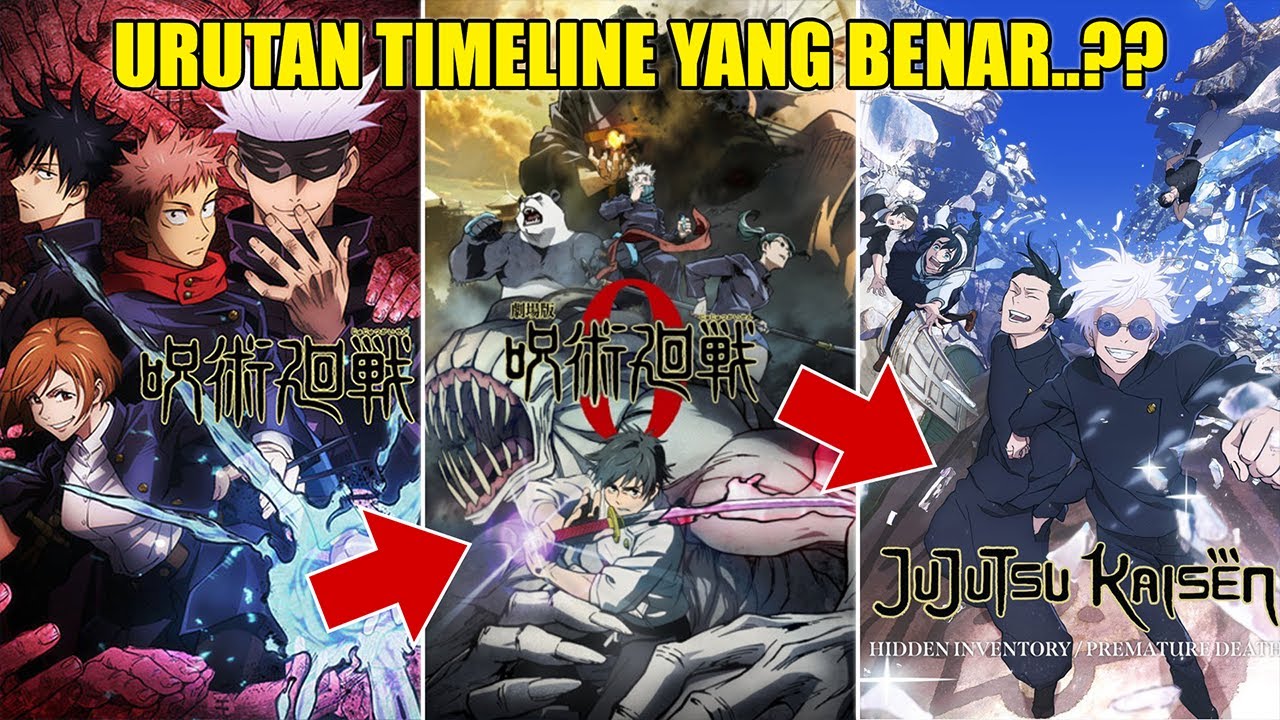 ALUR/TIMELINE JUJUTSU KAISEN BIAR GAK BINGUNG..!! | SESUAI TAHUN KEJADIAN..!!