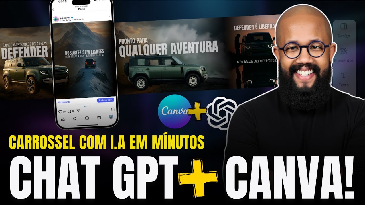 ChatGPT + Canva: Carrossel com I.A em Minutos (Tutorial Passo a Passo!)