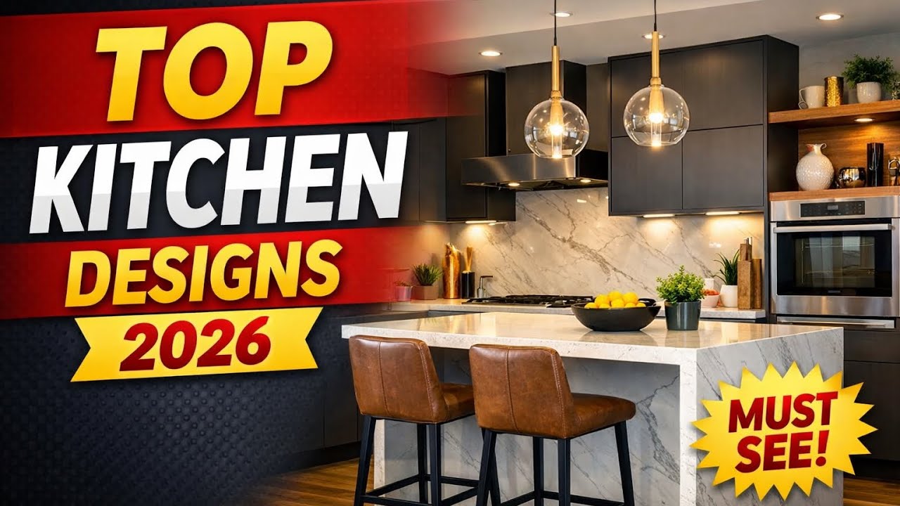 👉 Modern Modular Kitchen Design 2026 | Small Kitchen Ideas & Luxury Kitchen