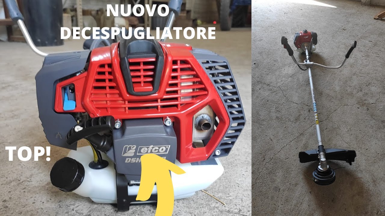 QUESTO NUOVO DECESPUGLIATORE EFCO E' VERAMENTE TOP!
