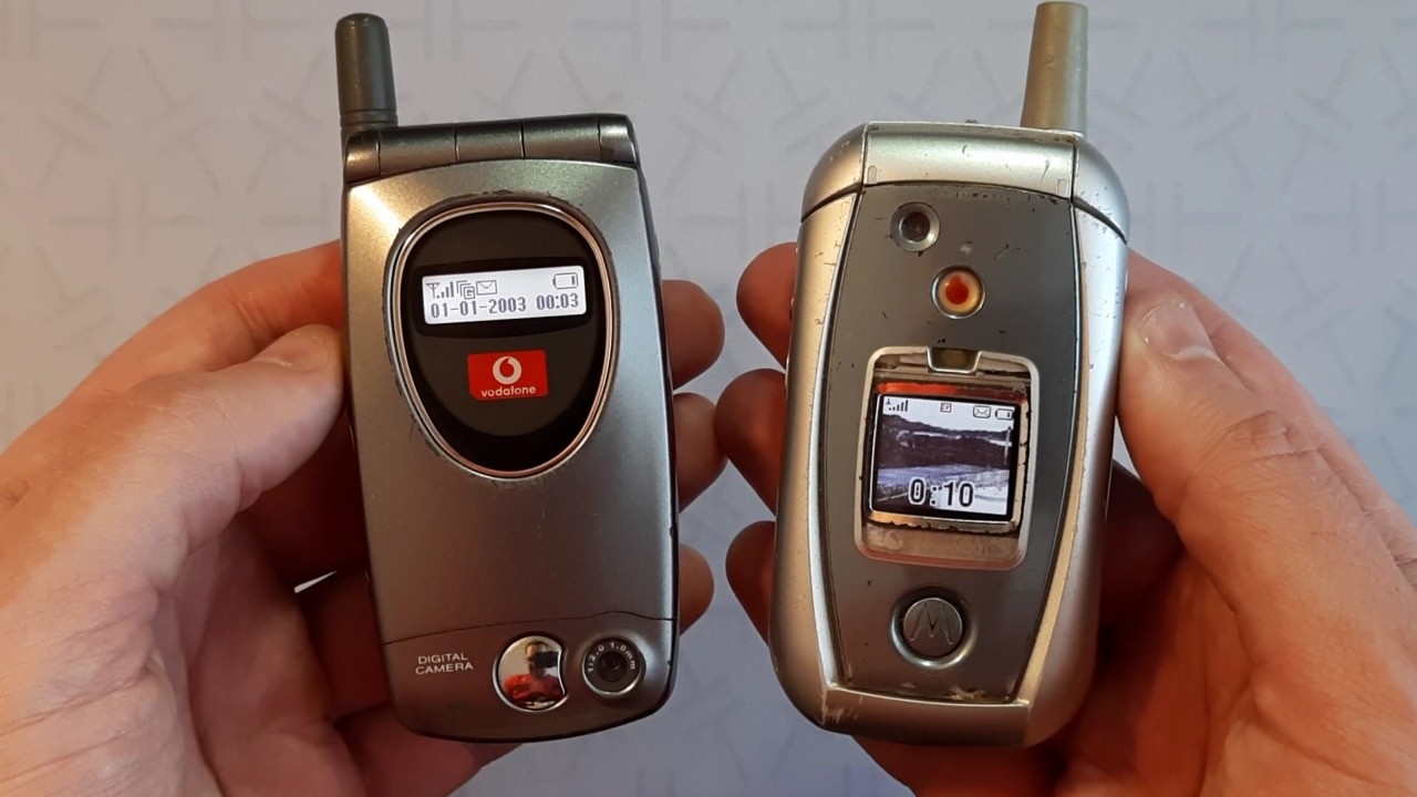 Incoming call & Outgoing call at the Same Time Sharp GX10 + Motorola V980