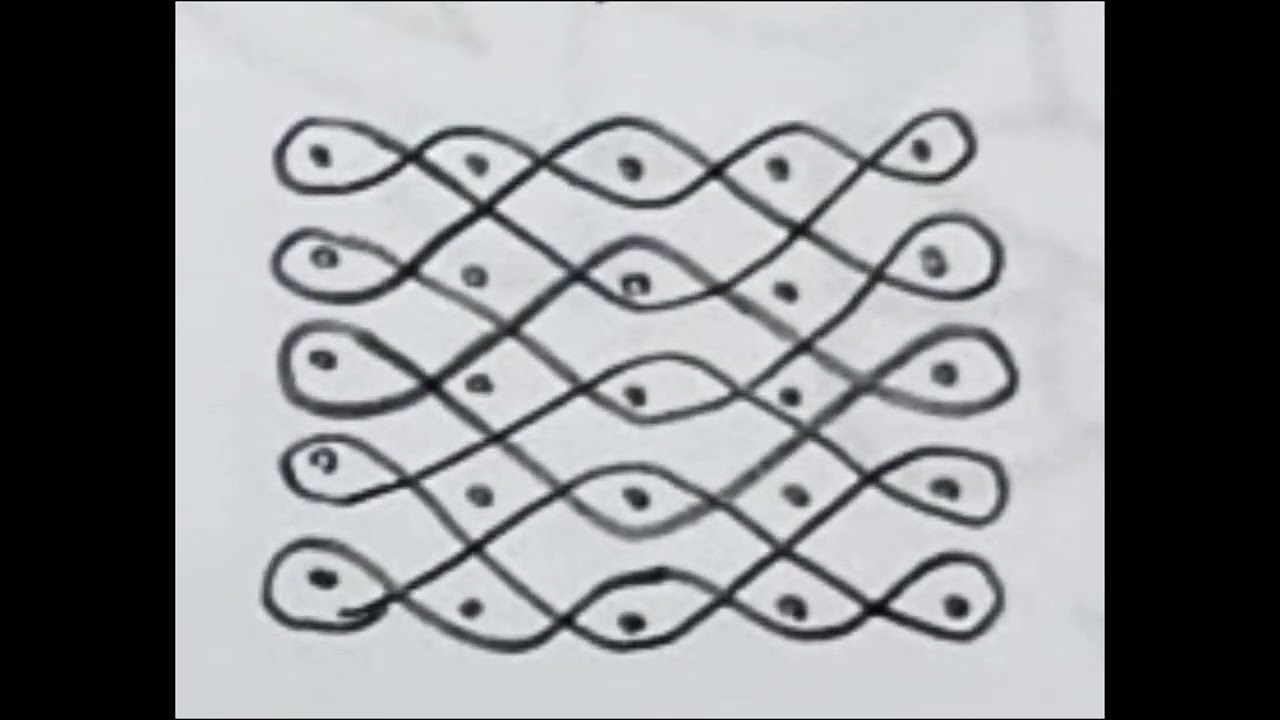 #21/5x5/#dailyuse #simple  #தினசரி கோலங்கள் #புள்ளி #easy to freshers #viralvideo #apartmentkolams-I