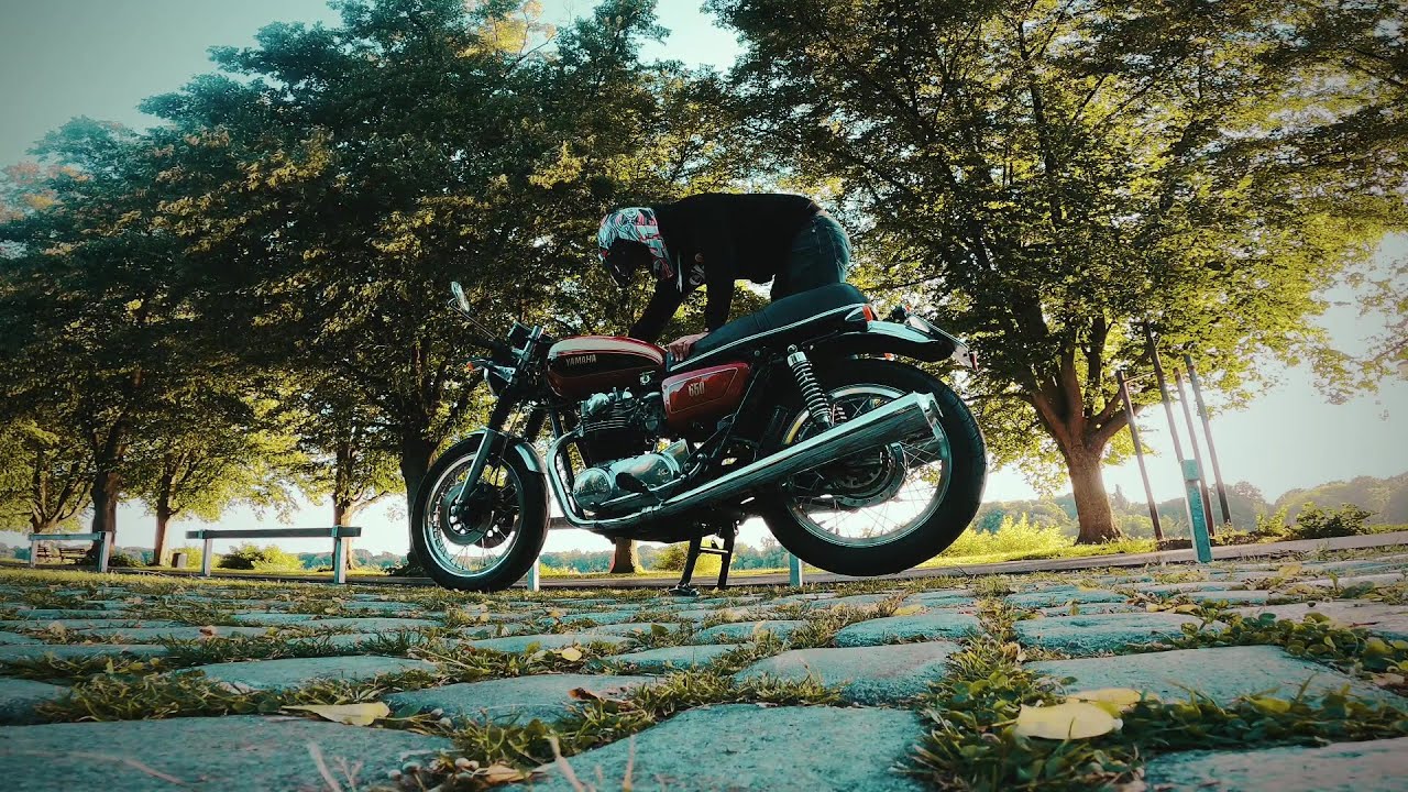 XS650 Sound with 750ccm Kit . XS Performance Kit in Idle and drive.