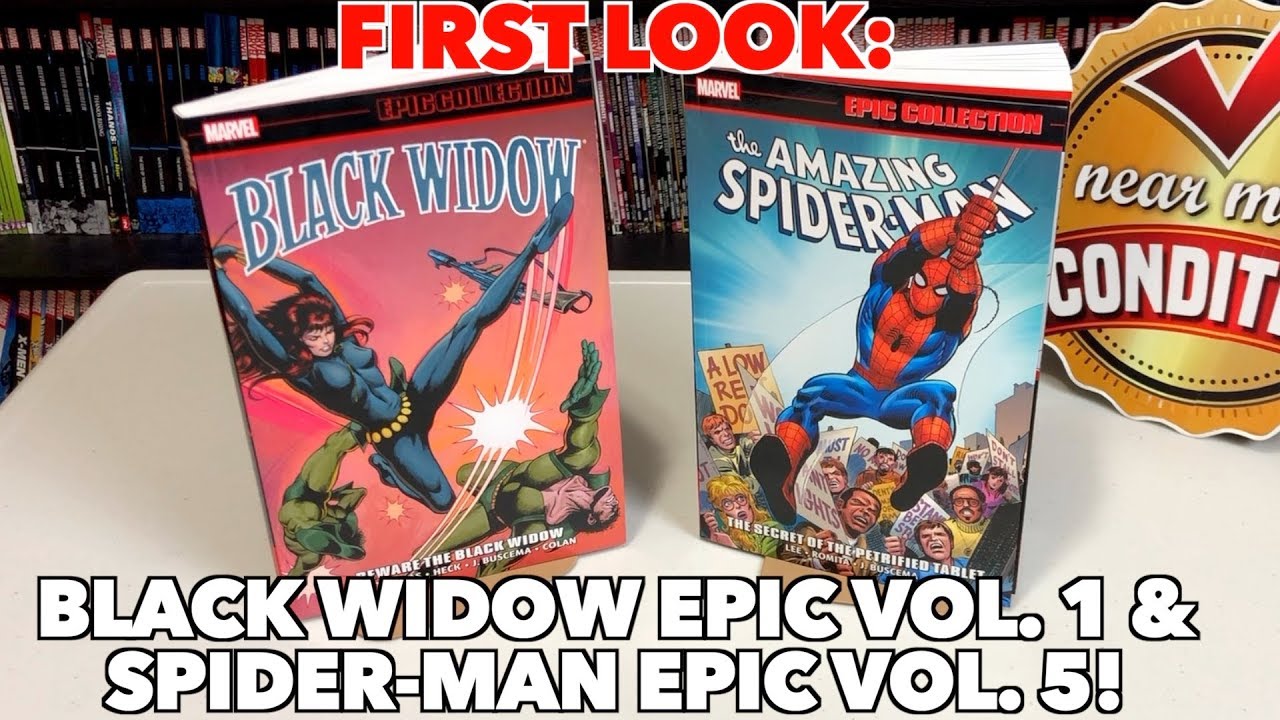 FIRST LOOK: Black Widow: Beware the Black Widow & Spider-Man: The Secret of the Petrified Tablet