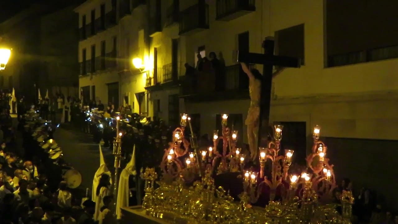 STMO. CRISTO DE LA SALUD REGRESO A SU TEMPLO DESPUES DE DESPEDIRSE DE LA V. DE LAS ANGUSTIAS C.REAL