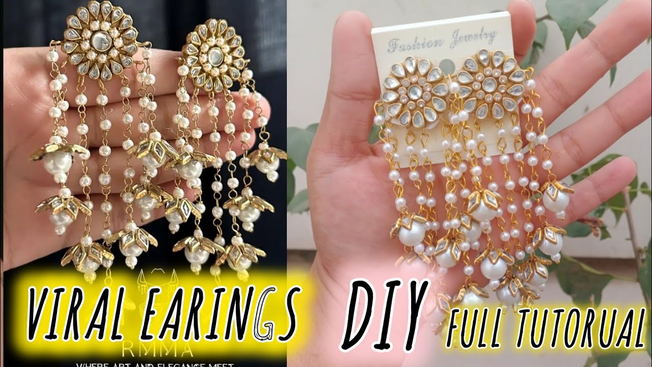 New Trending Earrings Design 2026 😍 | Handmade Jewellery | Kundan Earings | 