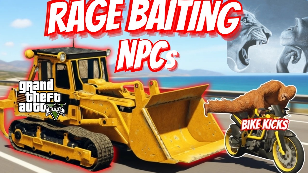 Non Stop Npc *Rage Baiting* for 10 Minutes | GTA 5