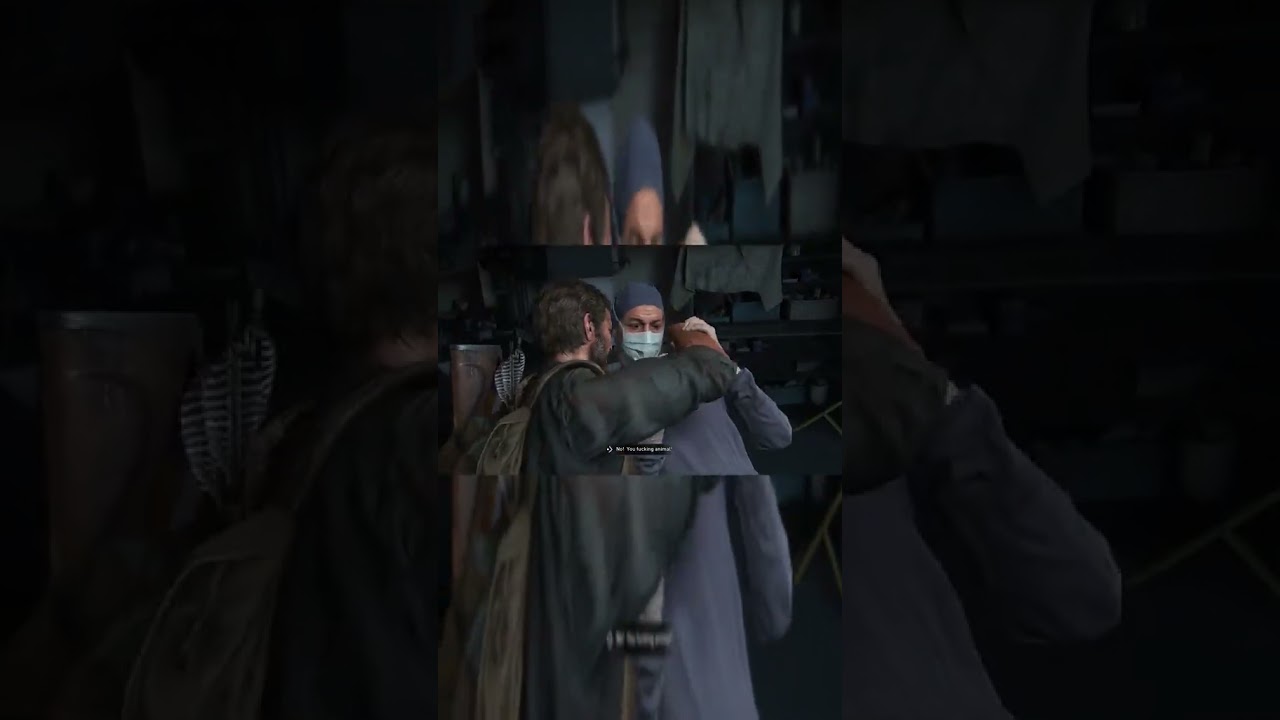 Joel Saves Ellie 