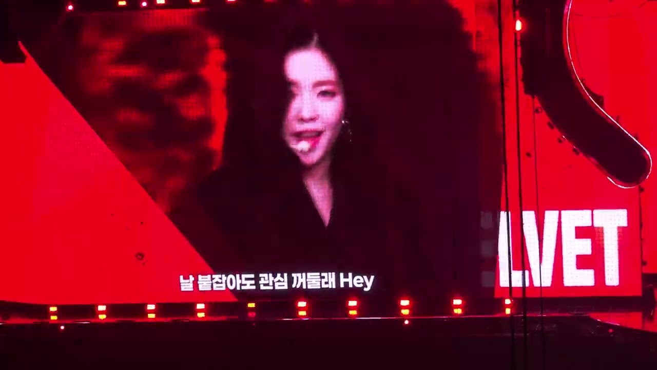 Red Velvet 'Run devil run' 전광판 / 2025 SMTOWN LIVE DAY 1/ 250111