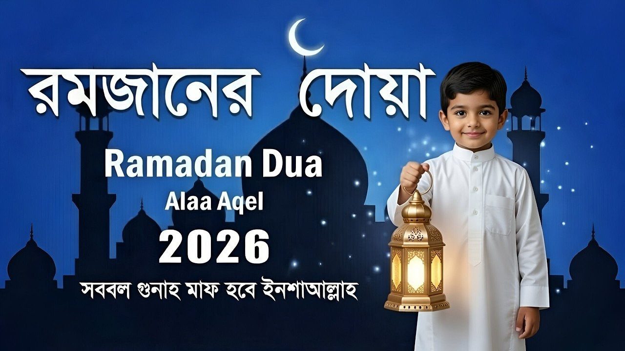 রমজানের বিশেষ দোয়া। Special Dua For Ramadan (2026) Recitation by Alaa Aqel 🤲🕋🤍