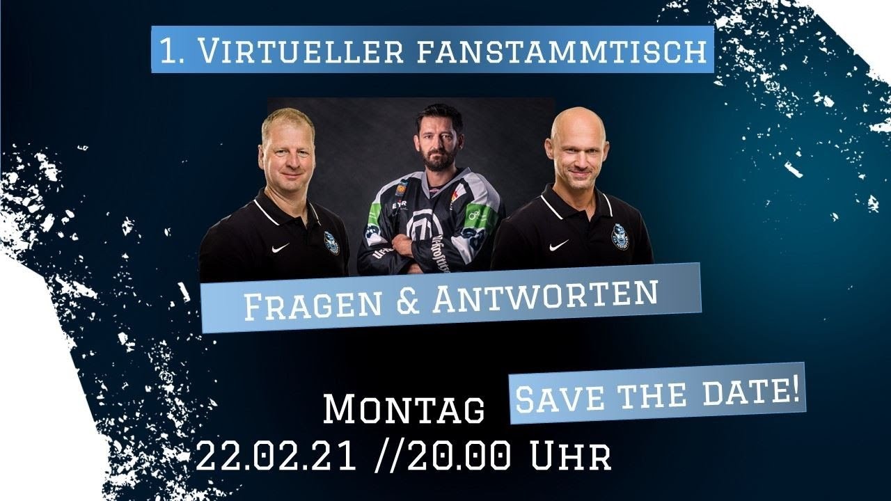 1. virtueller Fanstammtisch der EXA IceFighters Leipzig