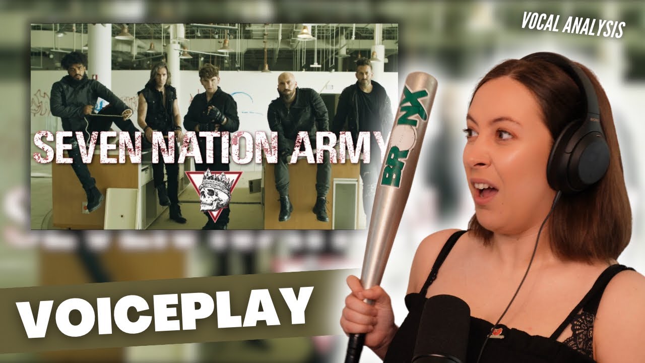 VOICEPLAY Seven Nation Army ft Anthony Gargiula | Vocal Coach Reaction (& Analysis)