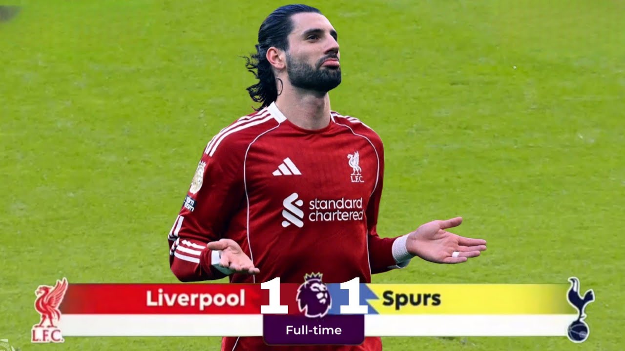 SZOBOSZLAI CRAZIEST GOAL🚀 HIGHLIGHT (1-1) LIVERPOOL VS TOTTENHAM HOTSPURS | EPL 25/2026 | FANSCAM