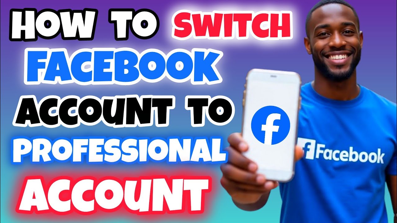 How to Switch Your Personal Facebook Account to Professional Account | Facebook Professional Mode On