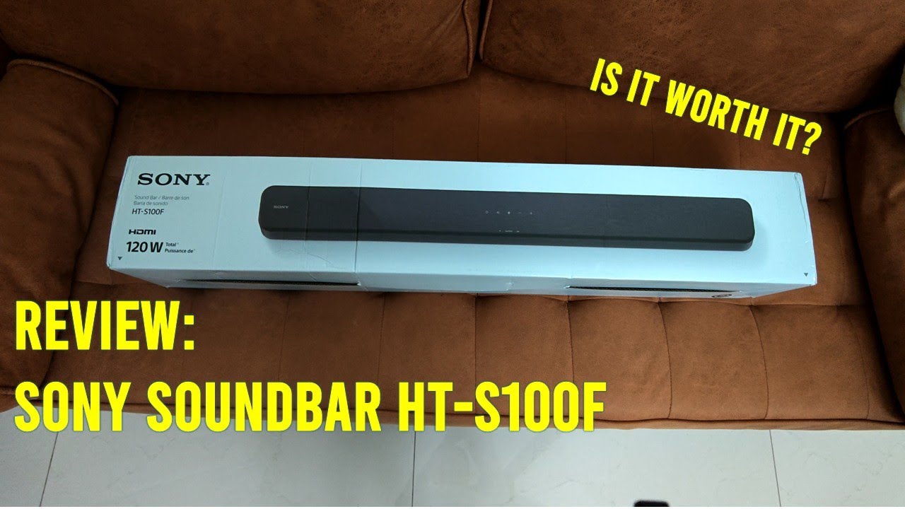 Обзор: саундбар Sony HT-S100F — стоит ли он того?