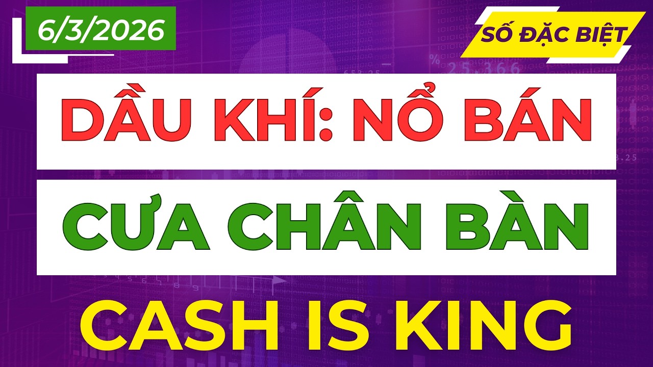 Dầu Khí Nổ Là Bán: Dấu Hiệu Phân Phối – Cash Is King?
