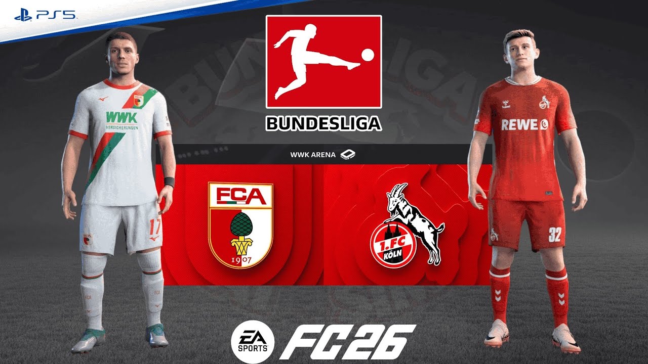 Augsburg v FC Köln | Bundesliga 25/26 Matchday 24 | Match Simulation | FC 26 – PS5™ [4K]