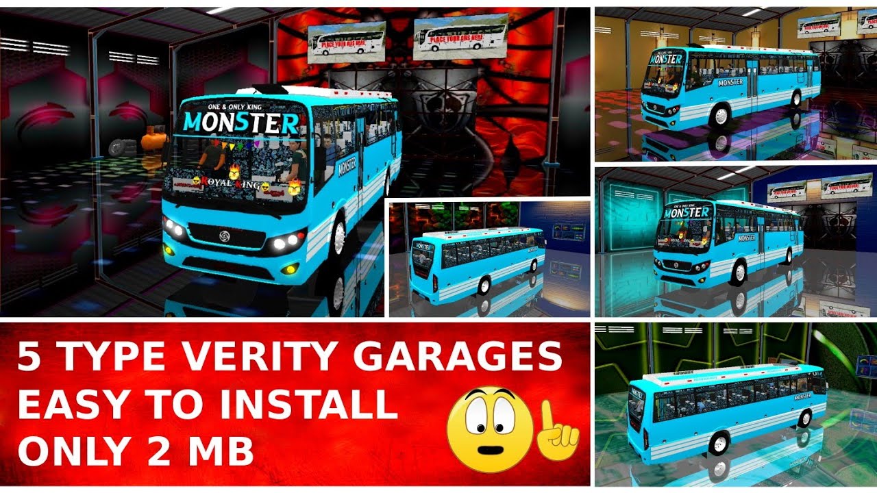 ⭕️Top 5 Bussid Garage's Downloading and installation process|Only 2Mb|GAMING MAJOR