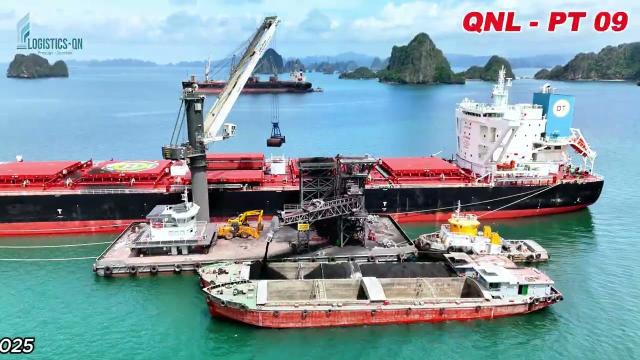 QNL-PT09 FLOATING CRANE (LIEBHERR CBG 360 with Conveyor System) BUILT 2025