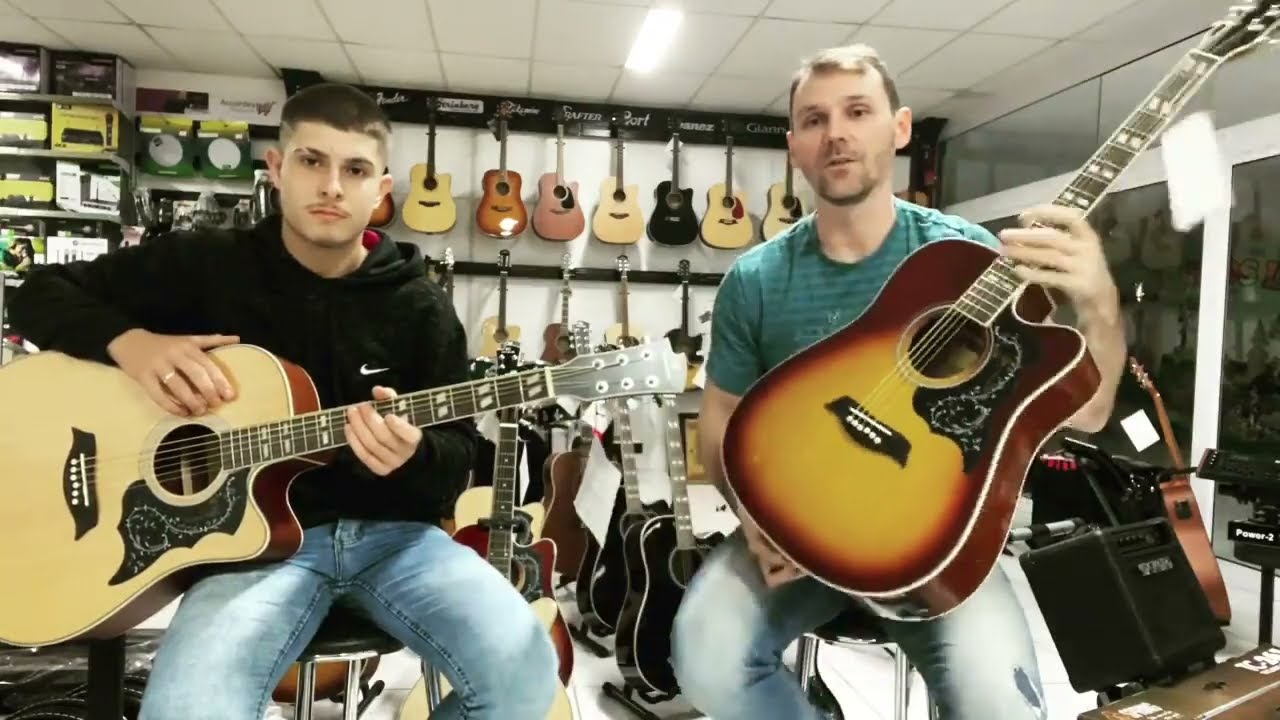 Demonstra&ccedil;&atilde;o do Viol&atilde;o Folk Michael VM925
