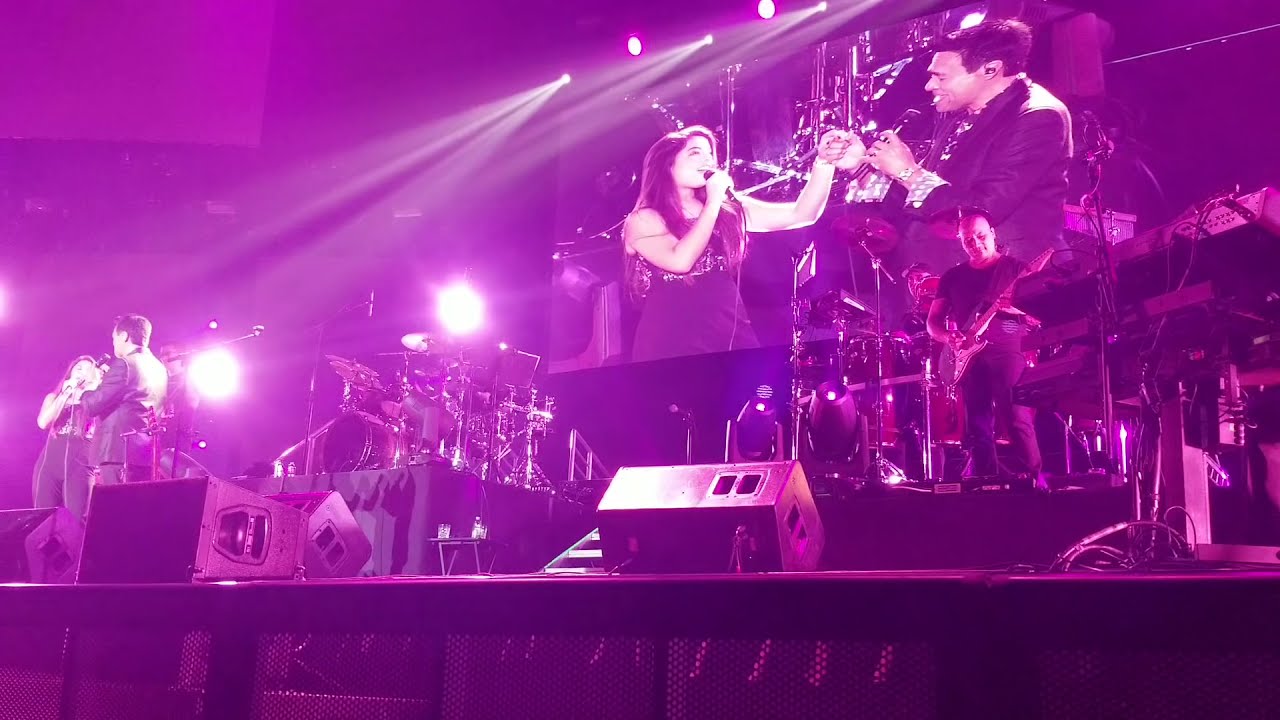 Los Temerarios - GUSTAVO ANGEL Y SU HIJA SARITA CANTANDO! 