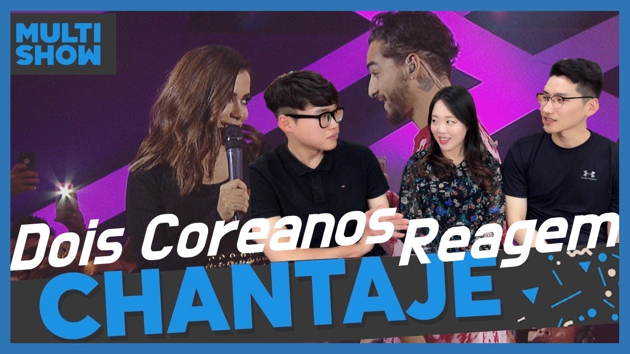 Reagindo Anitta - Multishow(ft.Maluma) | Dois Coreanos