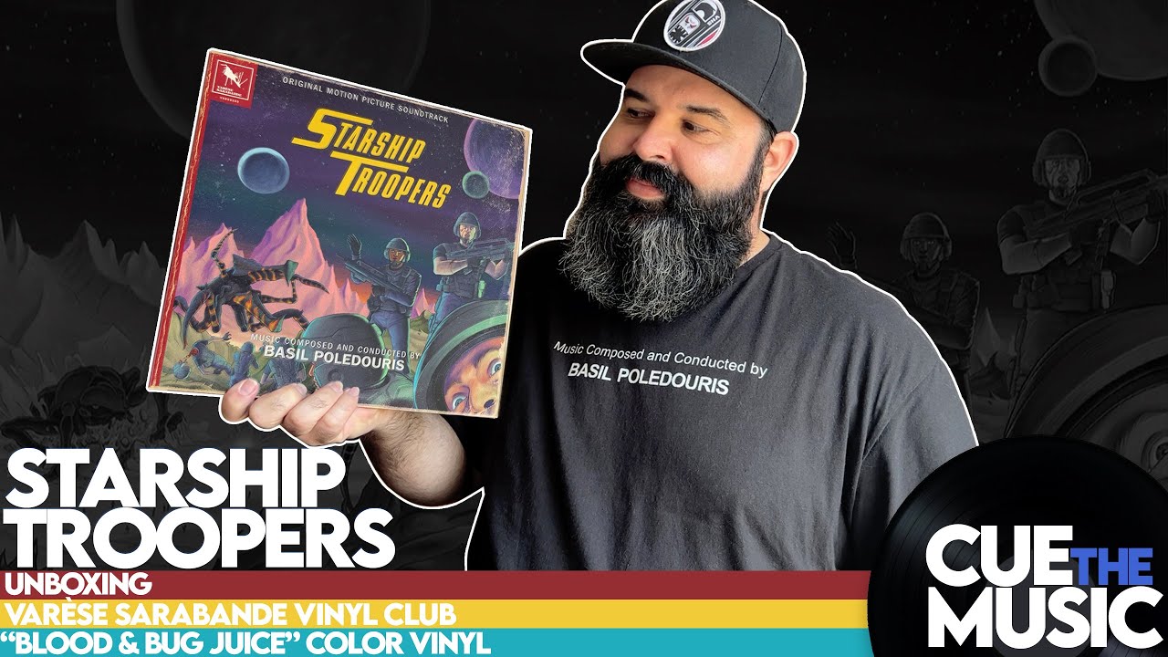 Starship Troopers: Varèse Sarabande exclusive Vinyl Club 