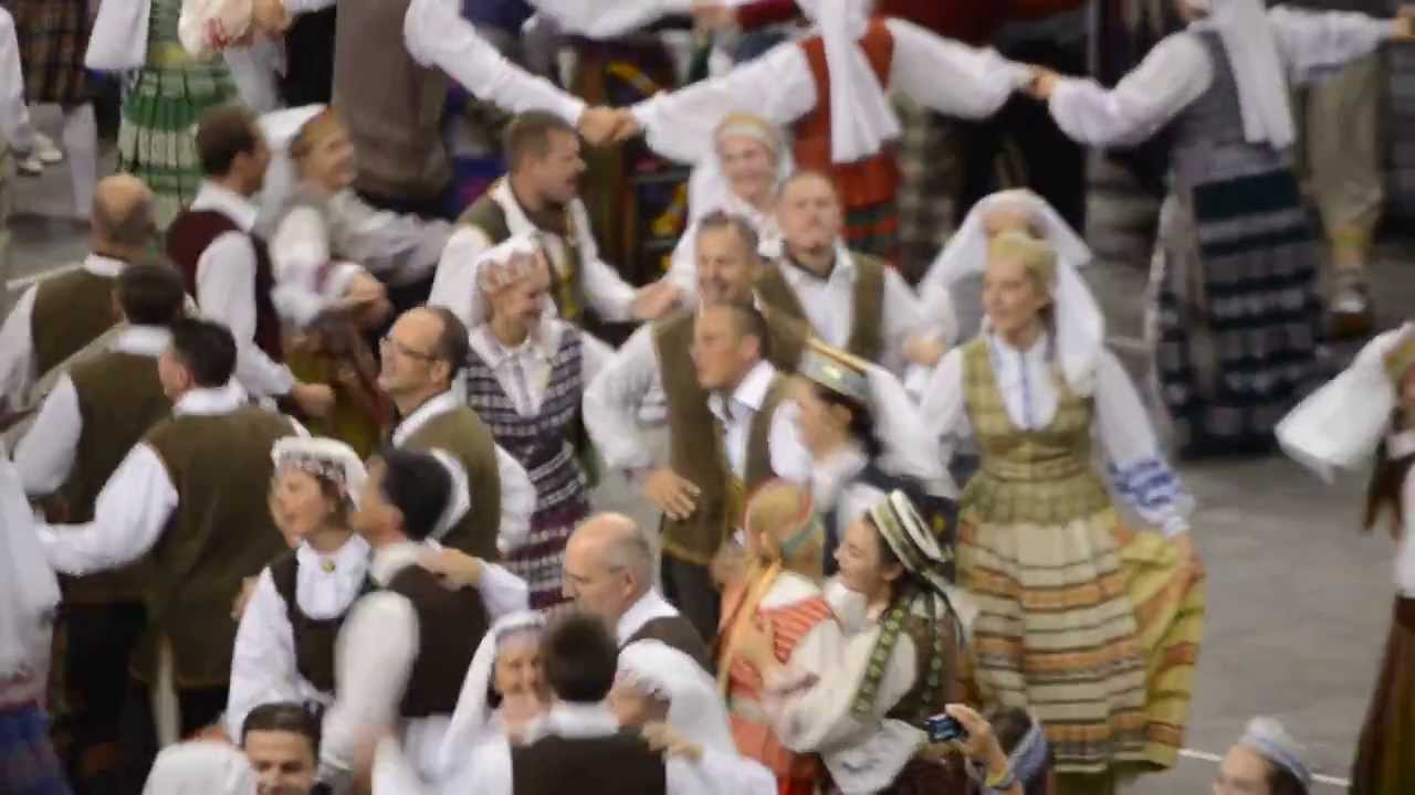 Sokiu Svente Boston 2012. Lithuanian Folk Dance Festival. 1 of 4.